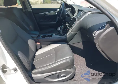 2015 Infiniti Q50 z USA, uszkodzony, nr VIN JN1BV7AR0FM404338